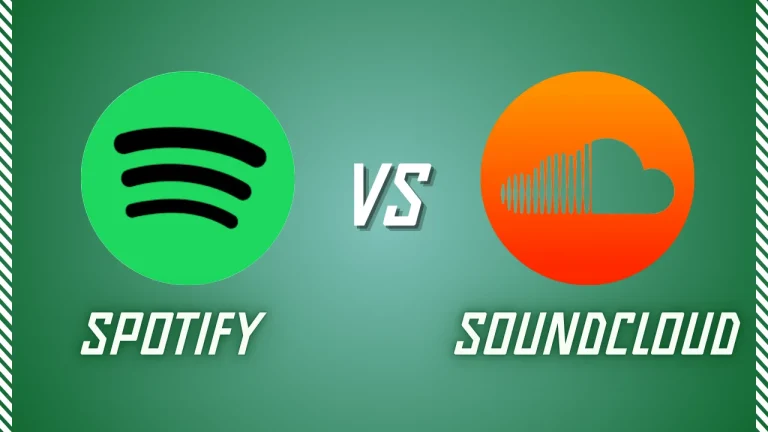 Spotify vs Soundcloud comparação