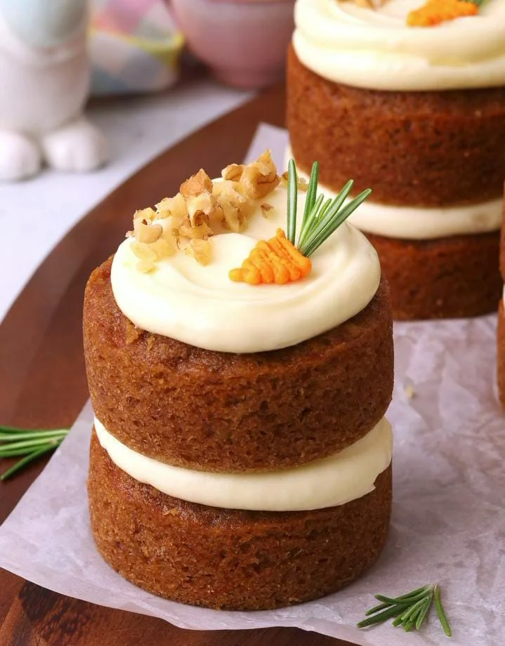 Mini Carrot Cakes