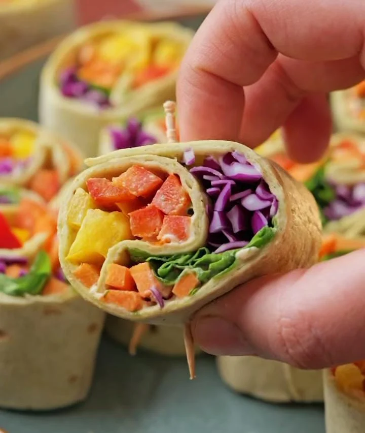 Soft Veggie Pinwheels