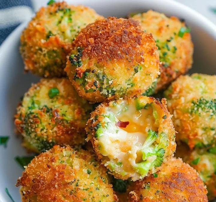 Soft Cheesy Broccoli Bites
