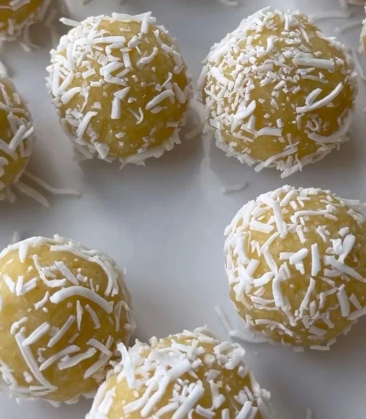 Lemon Coconut Bliss Balls