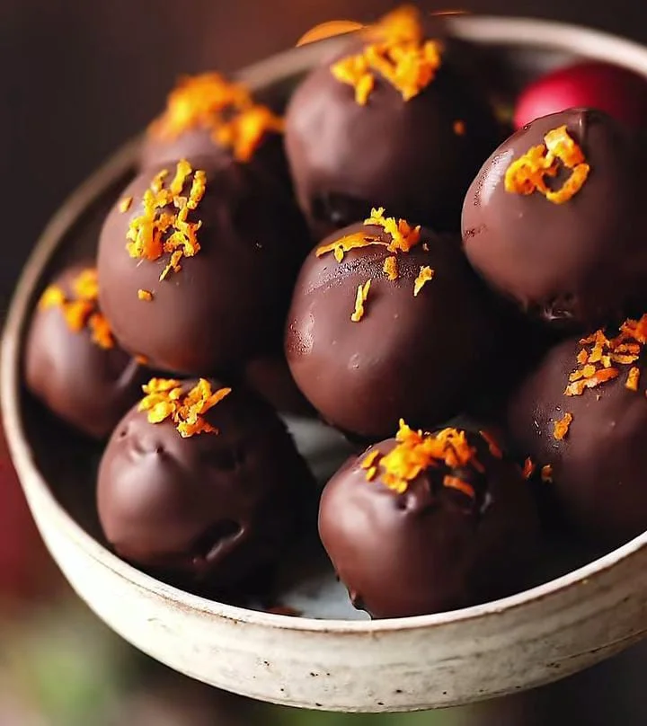 Orange Cocoa Energy Squares