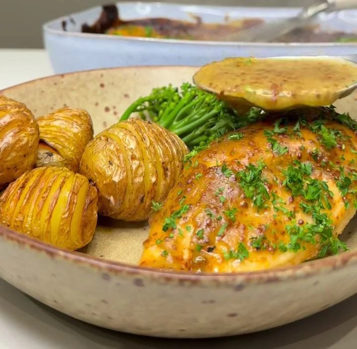 Baked Honey Mustard Chicken