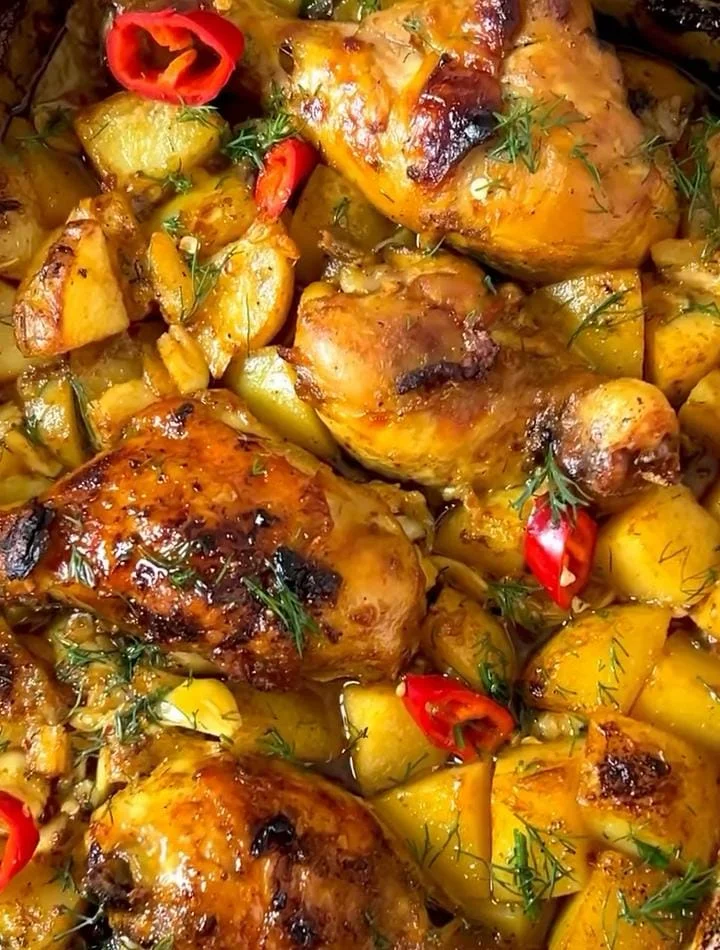 Crockpot Lemon Garlic Chicken